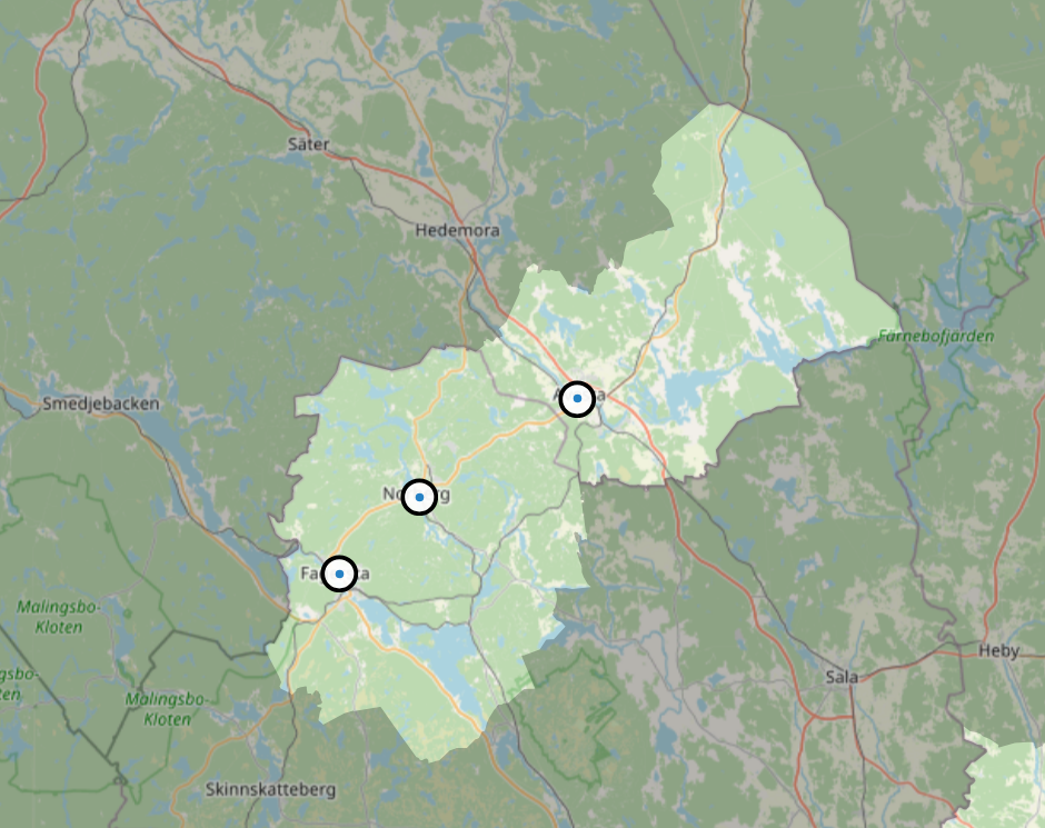 energipark Jarnskog Map